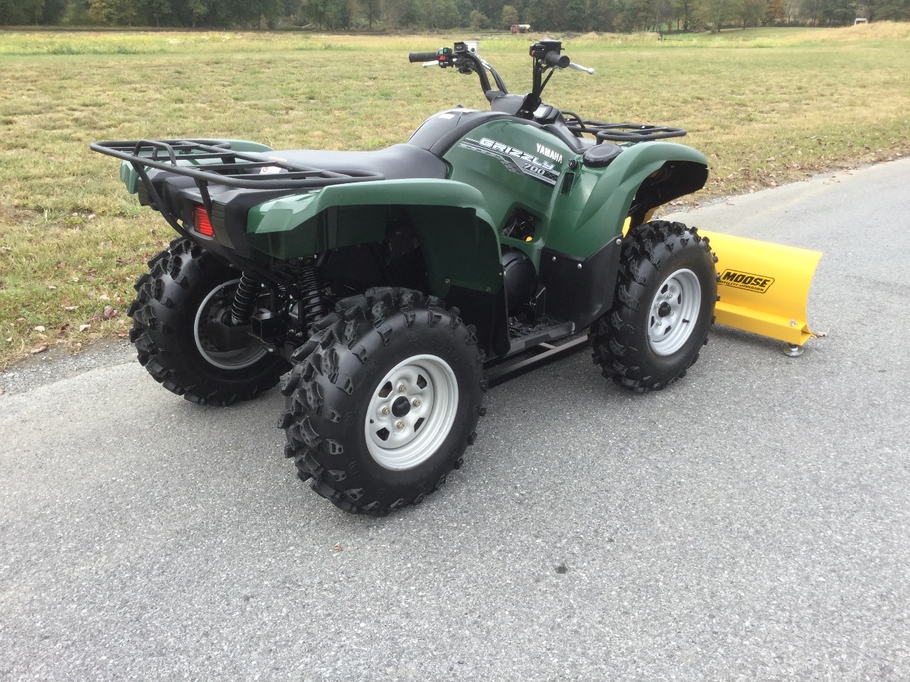 2014 Yamaha Grizzly 700 Eps 4x4 W/ Snow Plow For Sale in Jonestown, PA