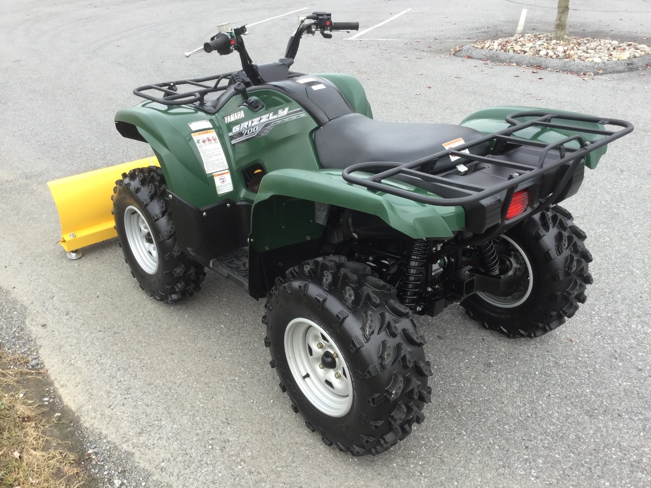 2014 Yamaha Grizzly 700 Eps 4x4 W/ Snow Plow For Sale in Jonestown, PA